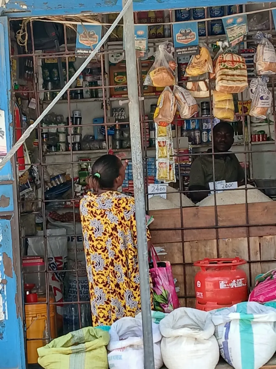 Kibaba Cooking Oil in a Tanzanian shop