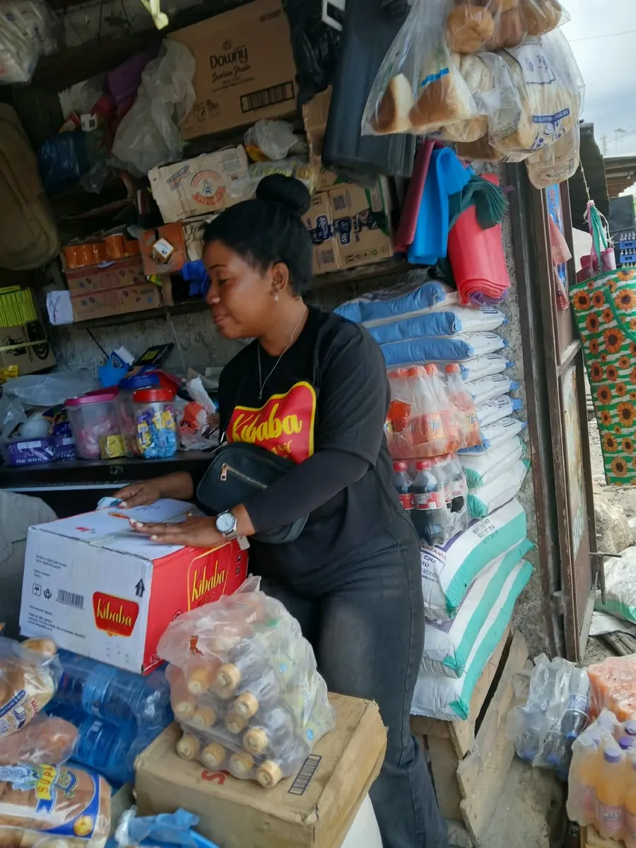 Kibaba Cooking Oil in a Tanzanian shop