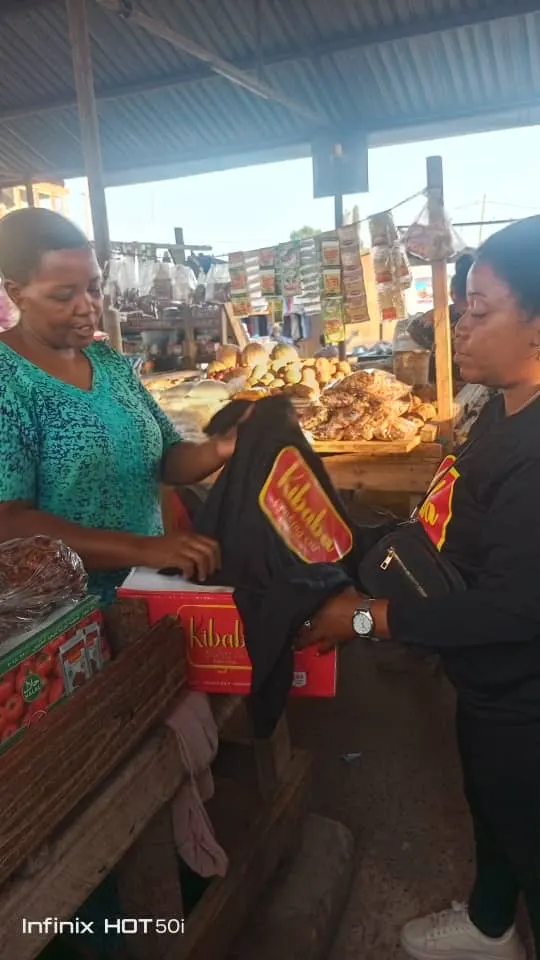 Kibaba Cooking Oil in a Tanzanian shop