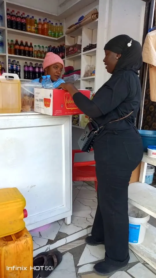 Kibaba Cooking Oil in a Tanzanian shop