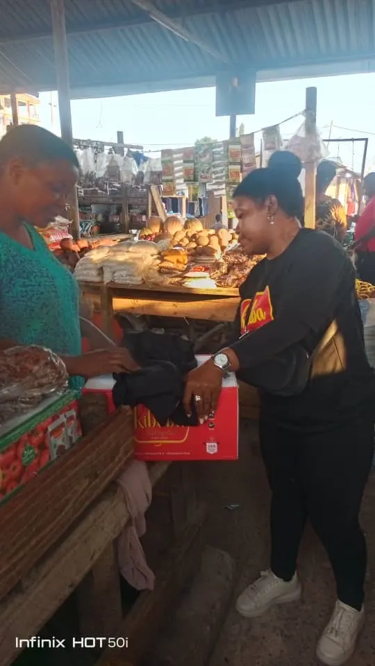 Kibaba Cooking Oil in a Tanzanian shop